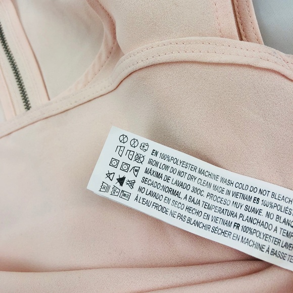 Forever 21 Pink Sleeveless Sheer Mesh Top Small - Picture 4 of 5